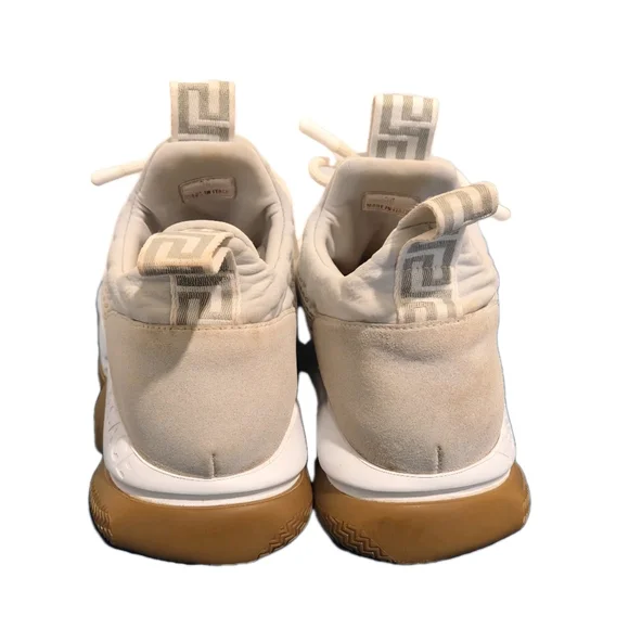 Versace Chain Reaction (Unisex) Wht Mesh Trainers EU 38 Wmns US Sz 7 Mens Sz 5.5 - Picture 9 of 16